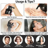Yasme 3 in 1 Black Herbal Hair Dye Shampoo - Buy 1 Get 1 Free