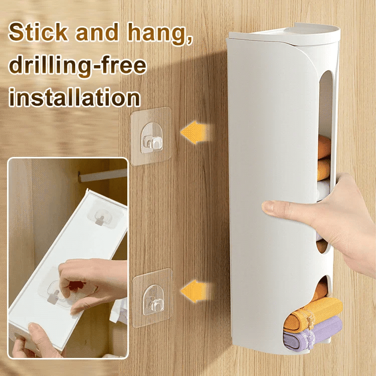 Wall Mounted Socks Panties Storage Box