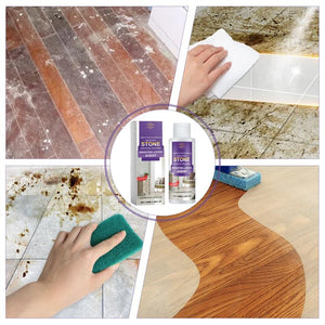 Stone Crystal Plating Luster Agent For Granite Floor Cleaner Liquid (Pack of 2)