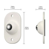 360° Adhesive Reusable Mini Swivel Wheels (Pack of 8 Wheels)