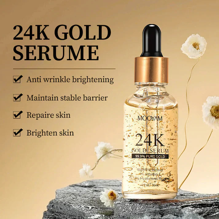 Yasme Mooyam 24K Gold Face Serum (Pack Of 2)