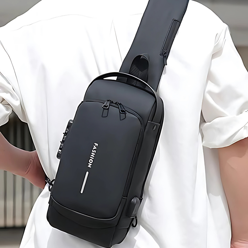 Unisex Crossbody Sling Bag for Accessory Kit