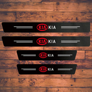 Carbon Fiber Door Sill Protector (4 Pcs)