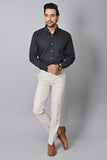 🔥👖High Stretch Men's Classic Pant For Men (LIGHT GREY) 💖