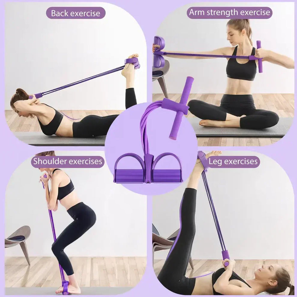 Yoga Pedal Puller Resistance Band Fitness Equipment