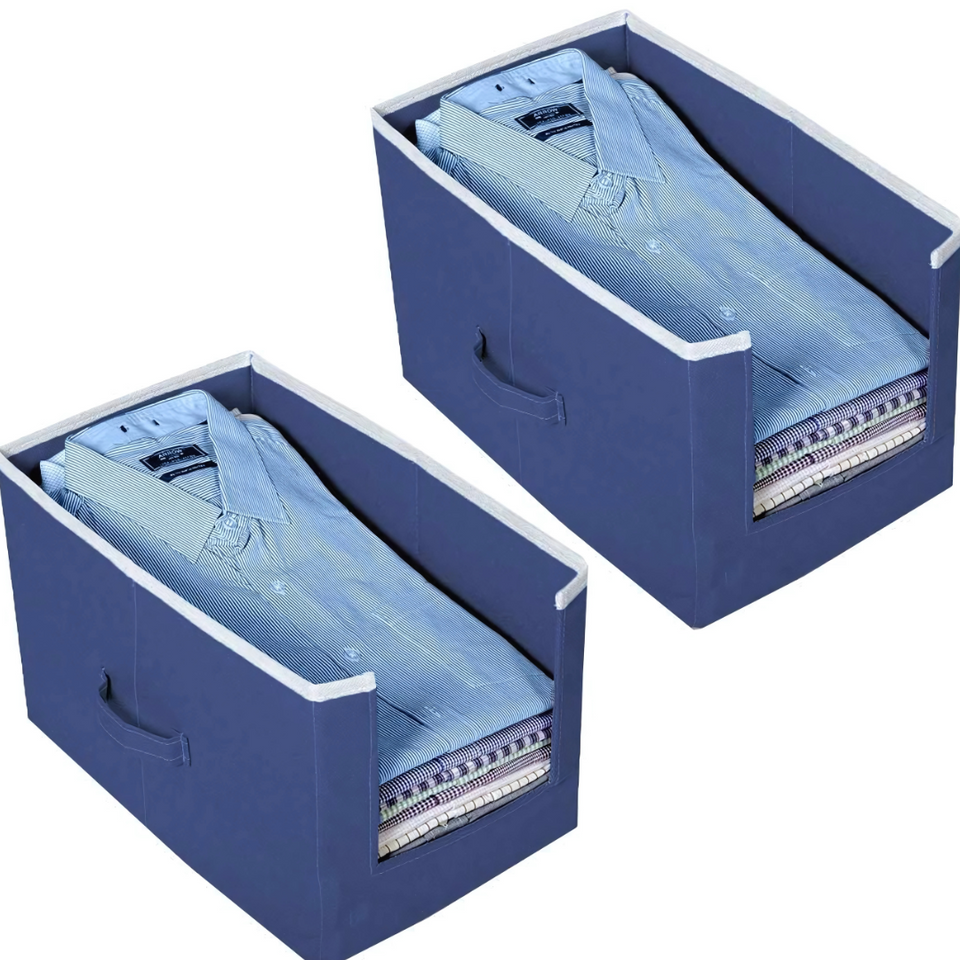 Closet Organizer-Foldable Shirts and Clothing Organizer Stackers