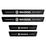 Carbon Fiber Door Sill Protector (4 Pcs)