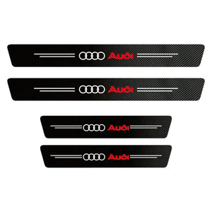 Carbon Fiber Door Sill Protector (4 Pcs)