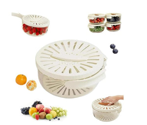 BowlBuddy™ - Ultimate Draining Bowl with Foldable Handle