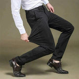 🔥👖High Stretch Men's Classic Pant For Men (LIGHT GREY) 💖
