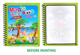 Reusable Magic Water Quick Dry Book Water Coloring Book
