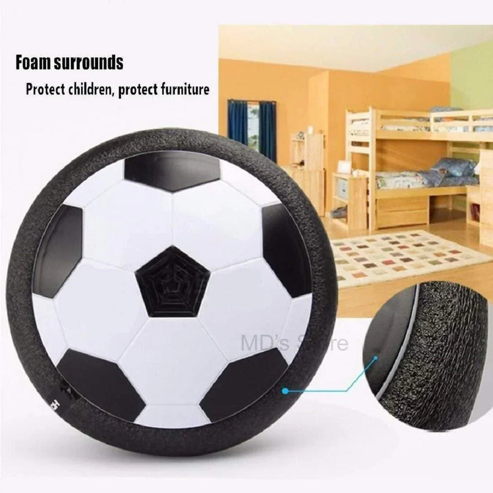 Magic Air Soccer Ball with Flashing Colored LED Lights (Premium Quality)
