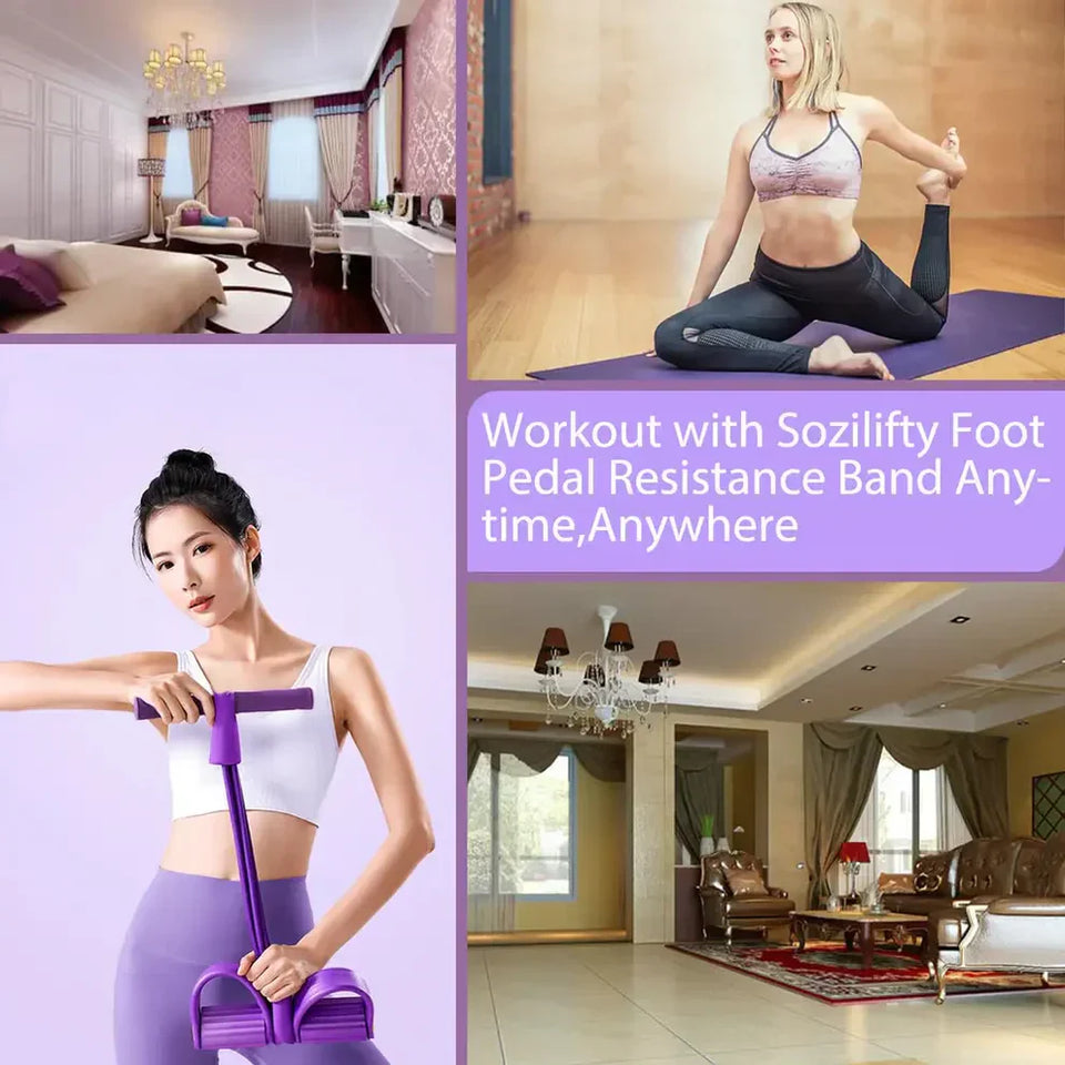 Yoga Pedal Puller Resistance Band Fitness Equipment