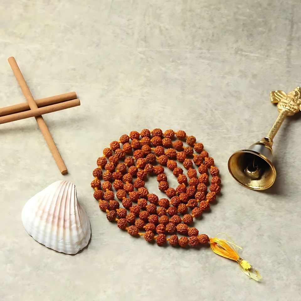 108 Beads Rudraksha Jaap Mala