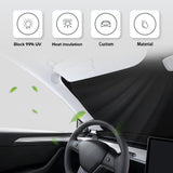 CAR SUNSHADE PROTECTORPROTECT CAR INTERIOR FROM UV RAYS AND HIGH HEAT