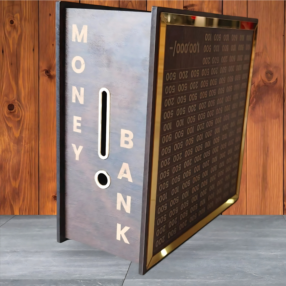 Savings Challenge Piggy Bank