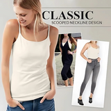 Women's Loose Cami with Built-in Tank Top (Pack of 2)