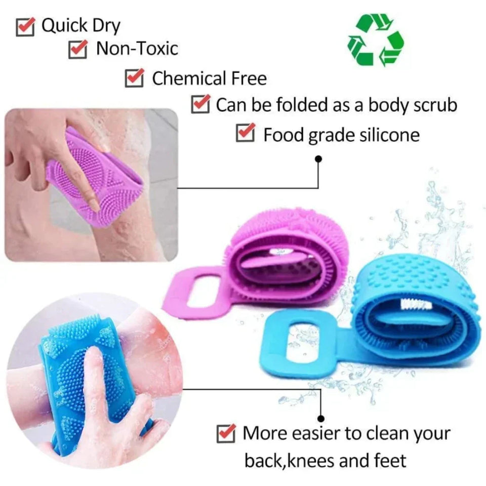 Silicone Body Scrubber Belt