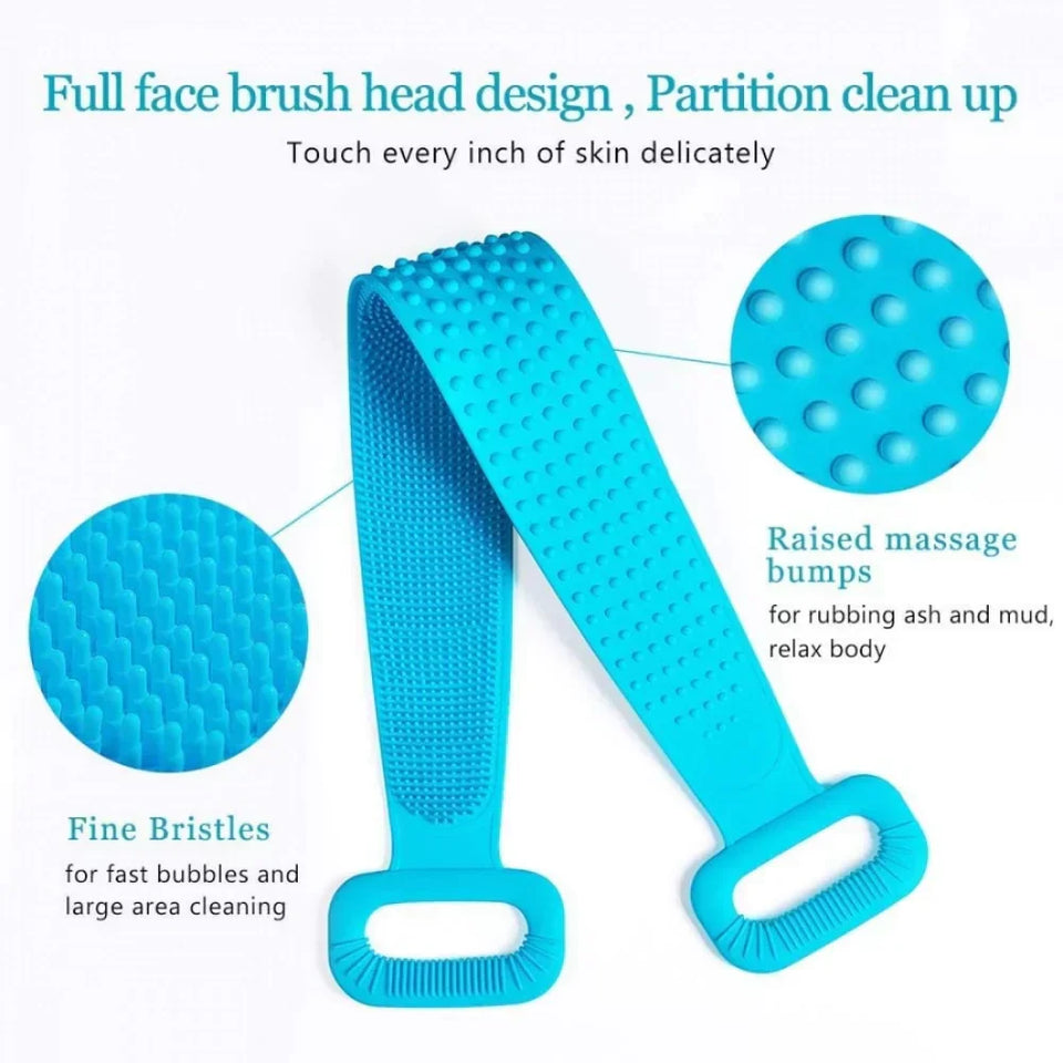 Silicone Body Scrubber Belt