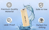 Nice Print Glass Water Bottle 400ml (Multicolor)