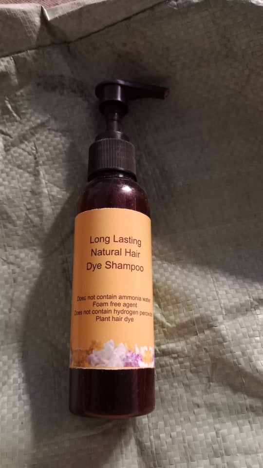 Japanese Natural Black Hair Dye Shampoo - Buy 1 Get 1 🔥