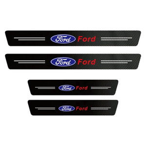 Carbon Fiber Door Sill Protector (4 Pcs)