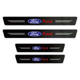 Carbon Fiber Door Sill Protector (4 Pcs)