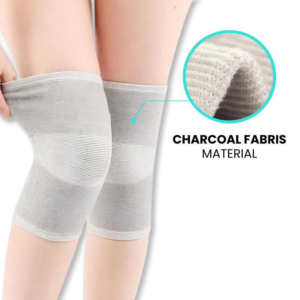 Bamboo Compression Knee Sleeves (Pack Of 2)