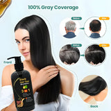 Yasme 3 in 1 Black Herbal Hair Dye Shampoo - Buy 1 Get 1 Free