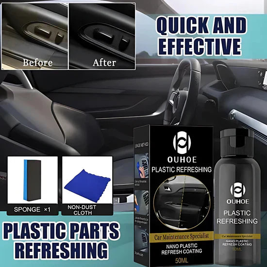 OUHOE Plastic Revitalizing Coating Agent - (Pack Of 2)