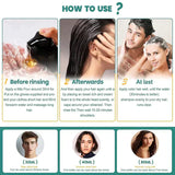 Yasme 3 in 1 Black Herbal Hair Dye Shampoo - Buy 1 Get 1 Free