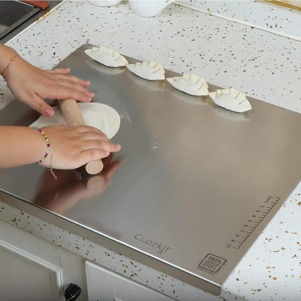 Stainless Steel Chopping Board (35x31cm)