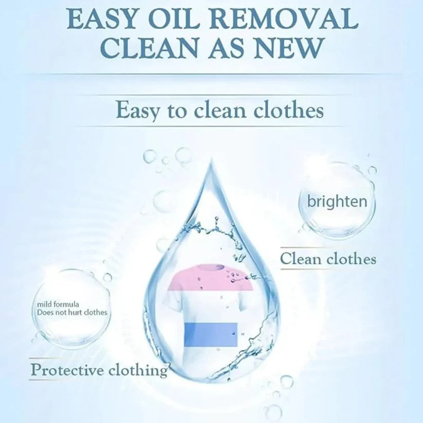 Active Enzyme Laundry Stain Remover – Powerful Spot Cleaner (Buy 1 Get 1 Free) (Quality Assured)