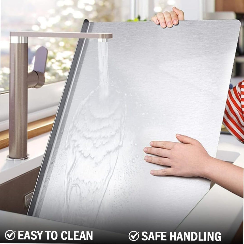 Stainless Steel Chopping Board (35x31cm)