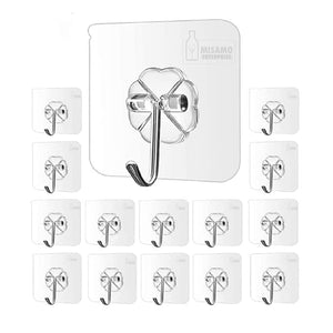 ExcelBond™ Self Adhesive Wall Hooks- Pack of 50 (BUMPER🔥 50% OFF)