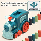 Train Toy Domino Set for Kids BPA Free Plastic with Sound Effects