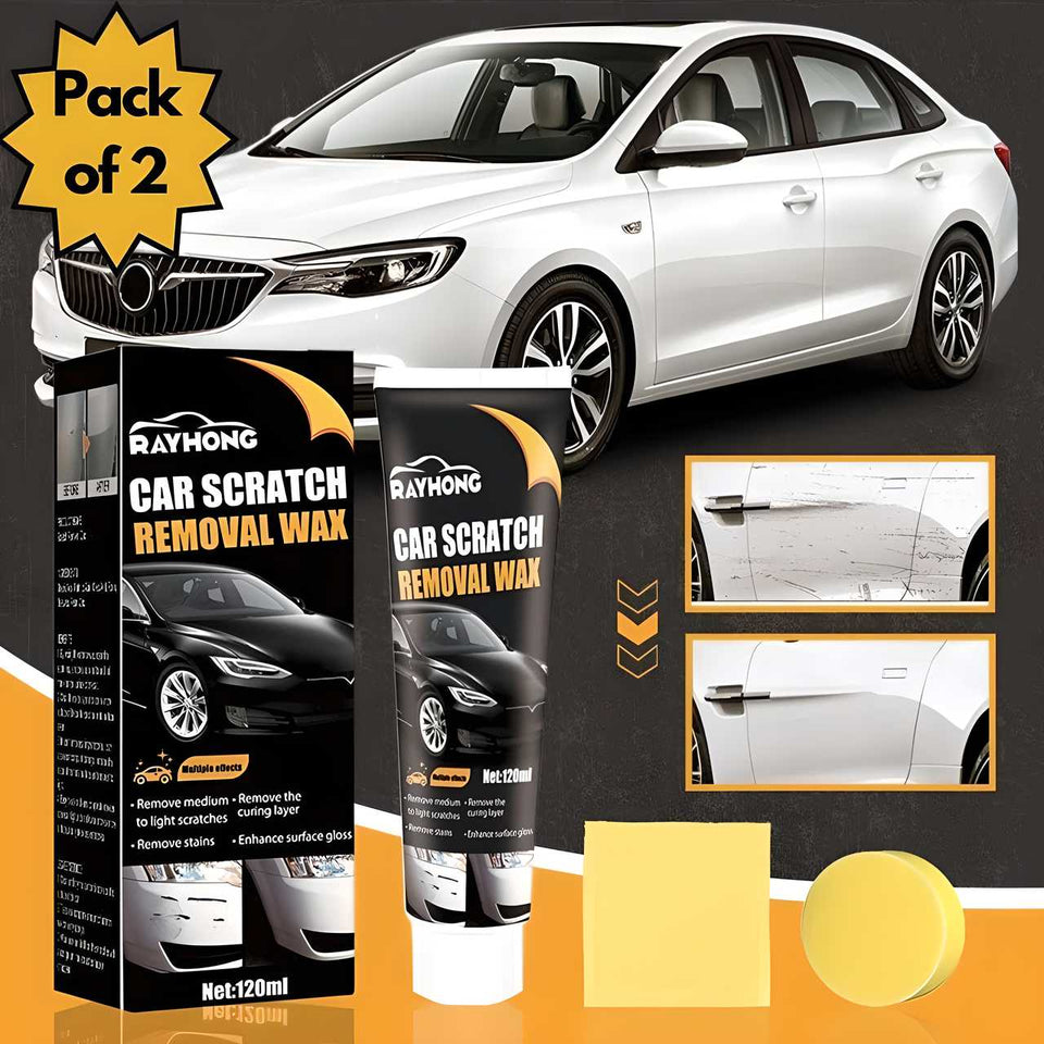 Yasme™️Car Scratch Removal Wax Pack of 2
