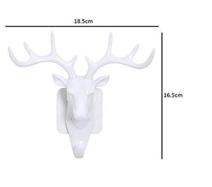 Hanging Hook- Self Adhesive Deer Head Hanging Hook