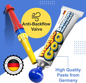 Blow Bubble Balloons Toys (Pack of 3 Tubes)