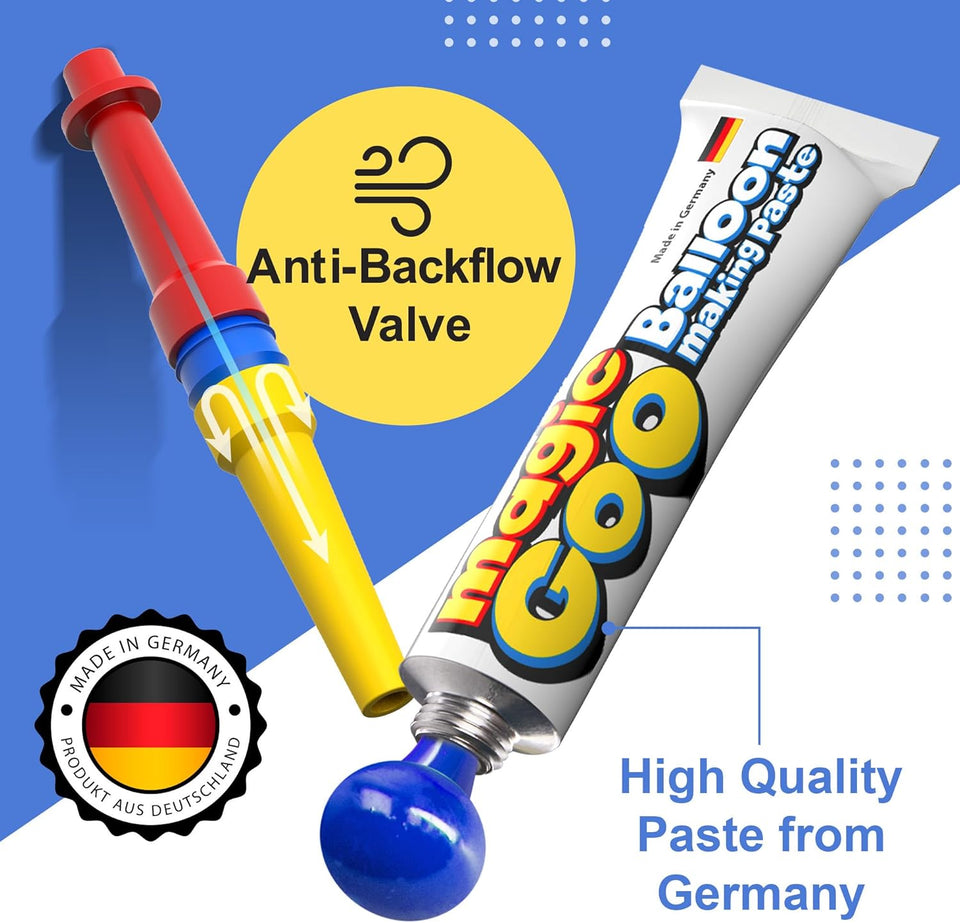 Blow Bubble Balloons Toys (Pack of 3 Tubes)
