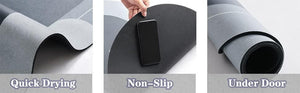 QuickDry Round Comfort Mat
