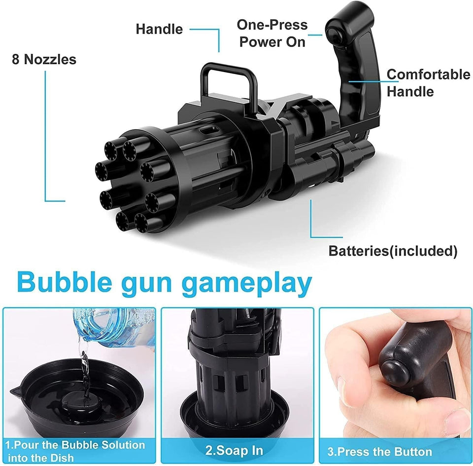 Bubble Gun Blower Maker
