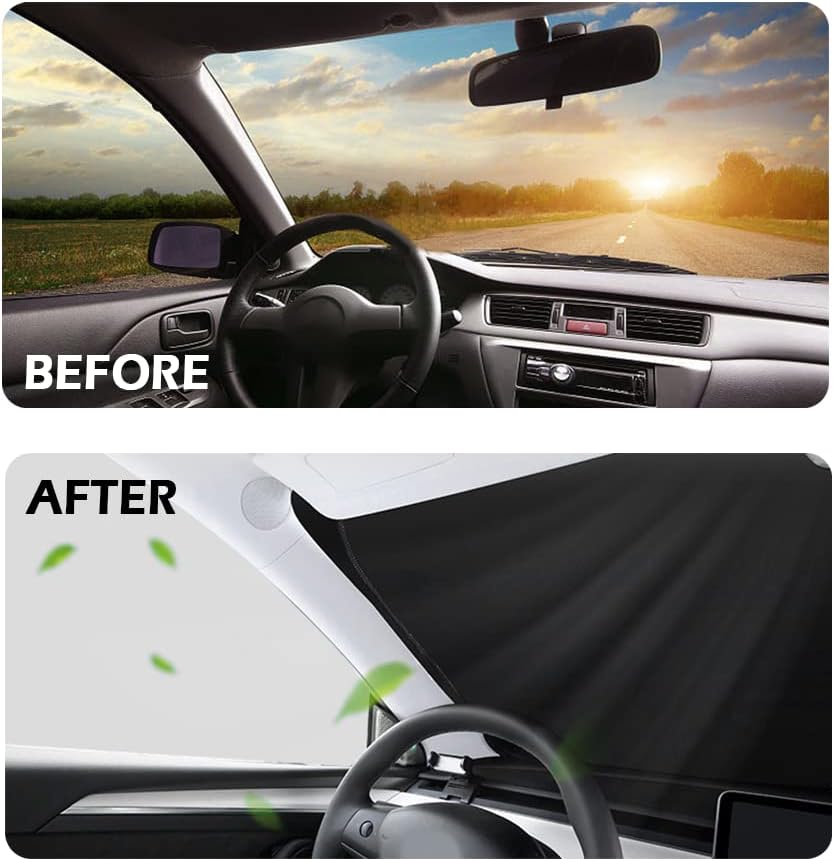 CAR SUNSHADE PROTECTORPROTECT CAR INTERIOR FROM UV RAYS AND HIGH HEAT