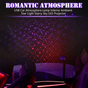 Space Life™ - USB Star Decoration Light Projector