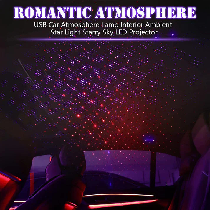 Space Life™ - USB Star Decoration Light Projector