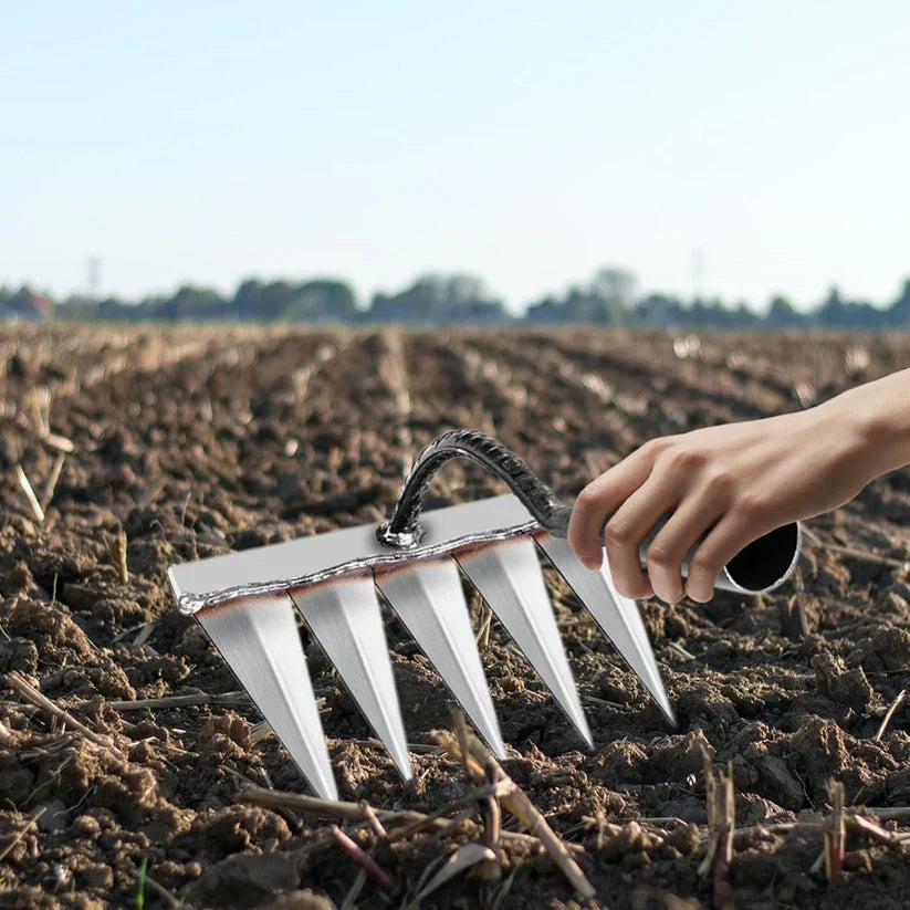 5 Teeth Carbon Garden Weeding (Premium Quality)