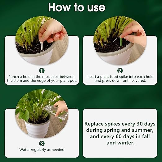 Plant Grow Fertilizer Sticks For Plants (Pack of 50 Sticks)