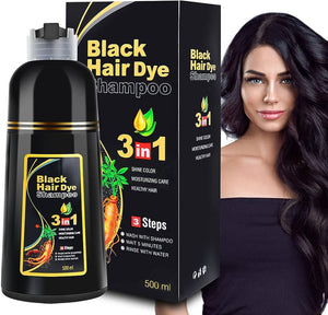 3-in-1 Black Hair Shampoo (Buy 1 Get 1 Free)