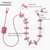 Cloth Drying Rope with Two-Sided Hooks (Heavy Quality)