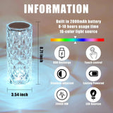Diamond Crystal Lamp (Multi-Color)